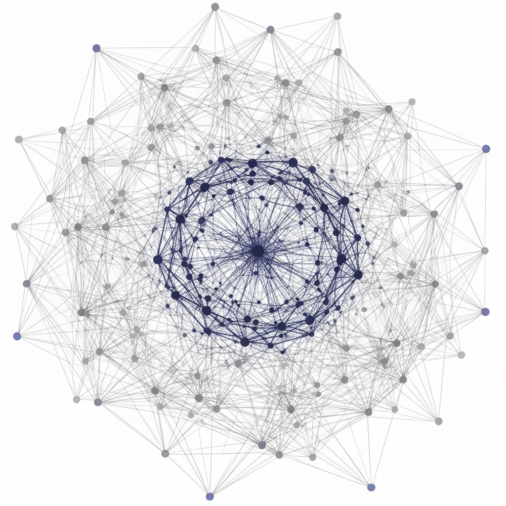 Abstract network visualization